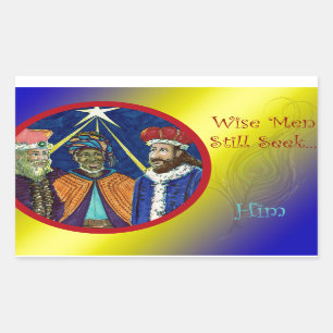 Sticker Rectangulaire Les sages le cherchent toujours !