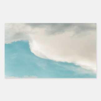 Sticker Rectangulaire les vagues de toutes les manières