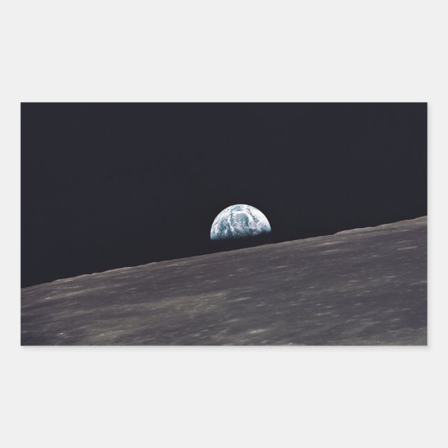 Sticker Rectangulaire Lever de Terre (Devant)