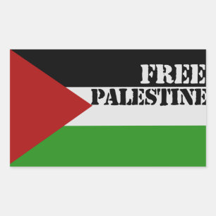 Sticker Rectangulaire Libérer la Palestine