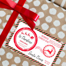 Livraison de Noël par Père Noël North Pôle