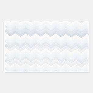 Sticker Rectangulaire L'océan ombrage l'aquarelle Chevron