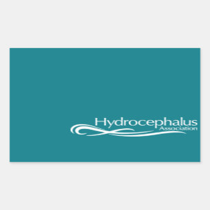 Sticker Rectangulaire Logo de l'association Hydrocéphalie