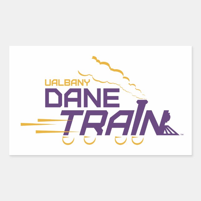 Sticker Rectangulaire Logo du train UAlbany Dane (Devant)
