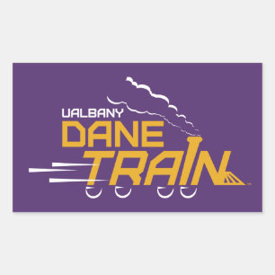 Sticker Rectangulaire Logo du train UAlbany Dane