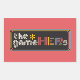 Sticker Rectangulaire Logo horizontal*gameHERs