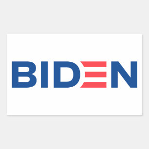 Sticker Rectangulaire Logo Joe Biden