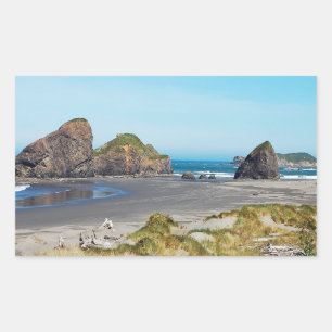 Sticker Rectangulaire Magnifique paysage côtier de l'Oregon