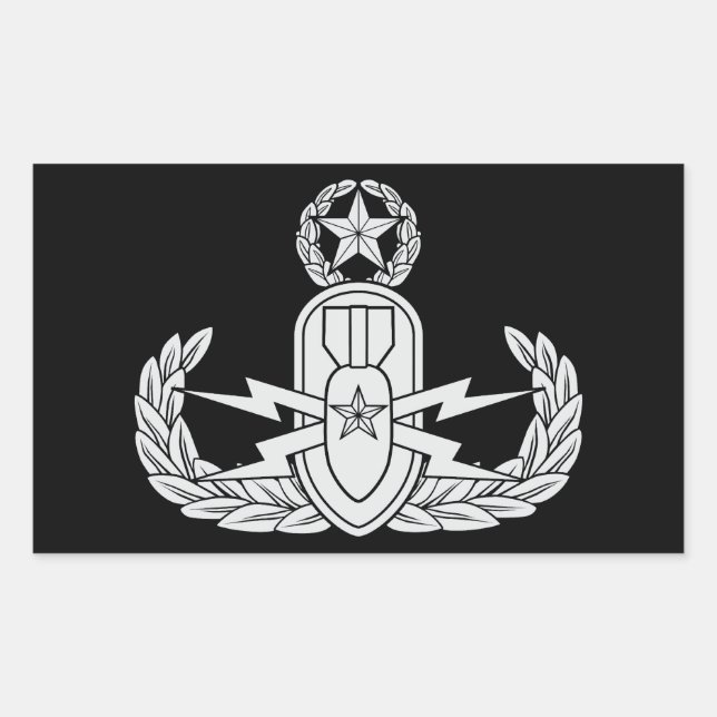 Sticker Rectangulaire Maître EOD (Devant)