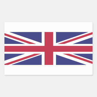 Sticker Rectangulaire Make Britain Great Again UK First Flag