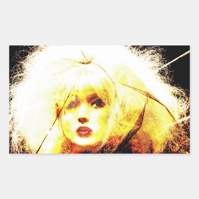 Sticker Rectangulaire Manic Kin 4 (Devant)