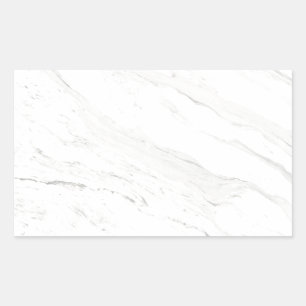 Sticker Rectangulaire Marbre blanc