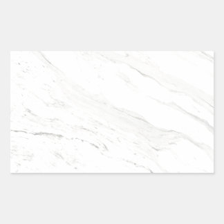 Sticker Rectangulaire Marbre blanc