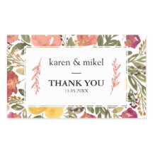 Mariage de peinture de fleurs botaniques