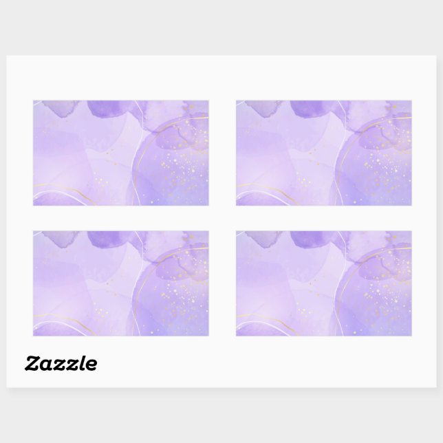 Sticker Rectangulaire Mariage/Produit/Nom/Étiquettes professionnels (Feuille)