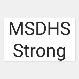 Sticker Rectangulaire Marjory Stoneman Douglas High School