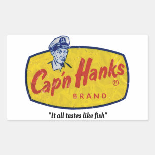Sticker Rectangulaire Marque casquette'n Hanks