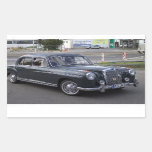 Sticker Rectangulaire Mercedes 220 S