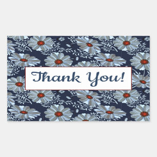 Sticker Rectangulaire Merci