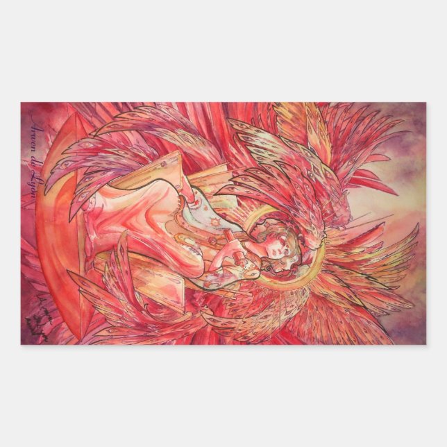 Sticker Rectangulaire Metatron (Devant)