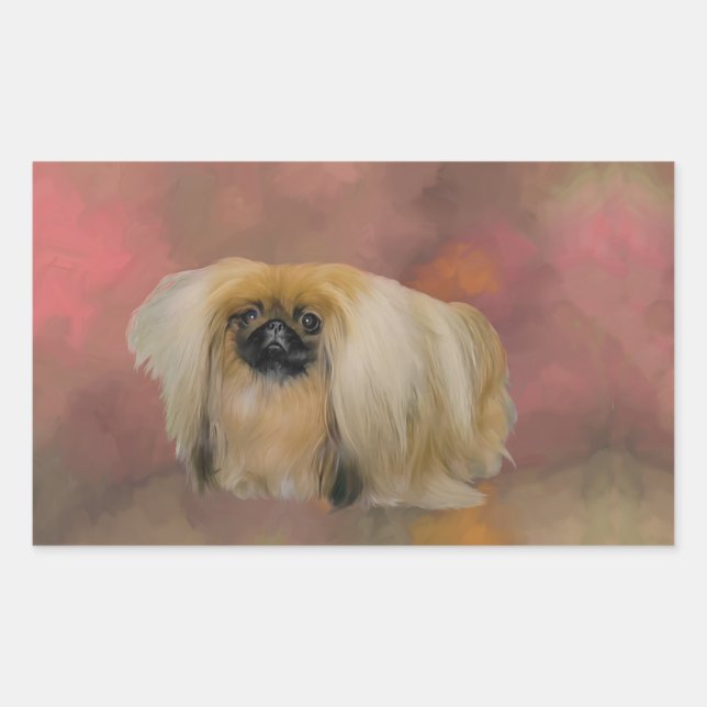 Sticker Rectangulaire Mindy (Devant)