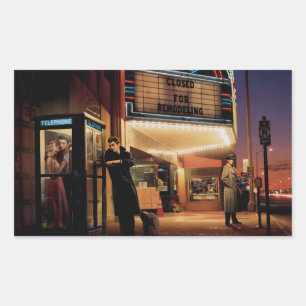 Sticker Rectangulaire Minuit Matinee