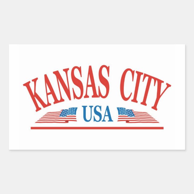 Sticker Rectangulaire Missouri (Devant)