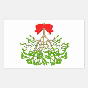 Sticker Rectangulaire Mistletoe