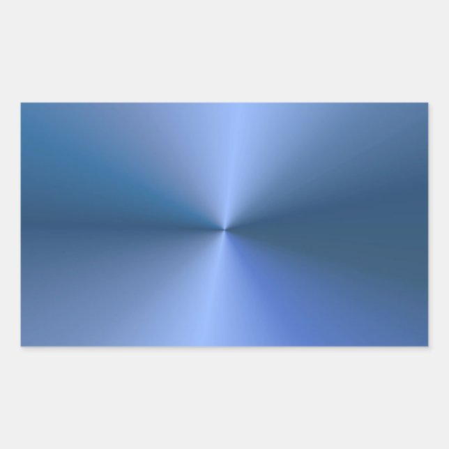 Sticker Rectangulaire Modèle tendance vierge élégant aspect métallisé bl (Devant)