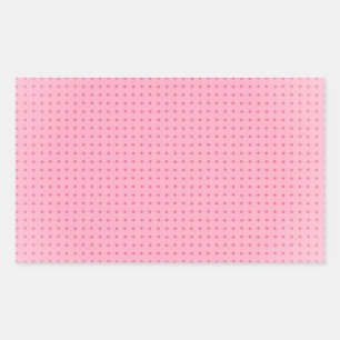 Sticker Rectangulaire Modèle vierge personnalisable rose poudré tendance