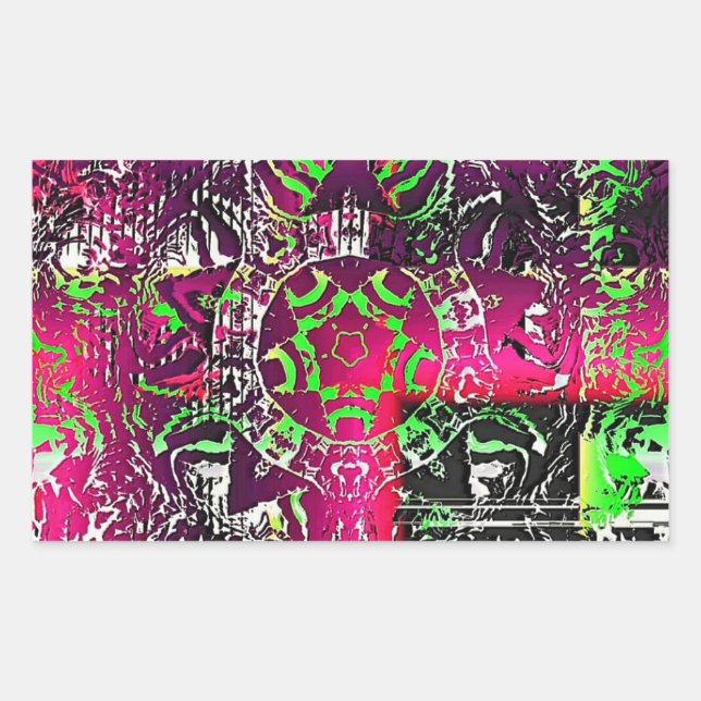 Sticker Rectangulaire Mon Nom N'Est Pas Donna (Devant)