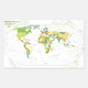 Sticker Rectangulaire monde+carte+globe+pays+atlas