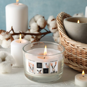 Sticker Rectangulaire Monde Meilleur chien maman Photo de chien de col