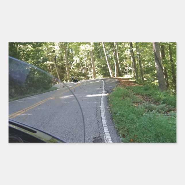 Sticker Rectangulaire Monter Le Dragon (Devant)