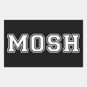 Sticker Rectangulaire Mosh