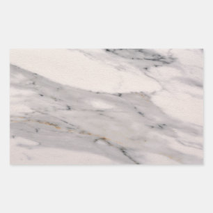 Sticker Rectangulaire Motif moderne en marbre noir gris rose