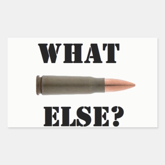 Sticker Rectangulaire Munition 7.62x39 (Devant)