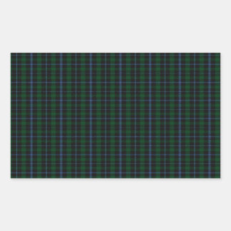 Sticker Rectangulaire Murray Clan Tartan