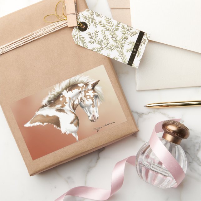 Sticker Rectangulaire Mustang Wild Xtend (Cadeaux)