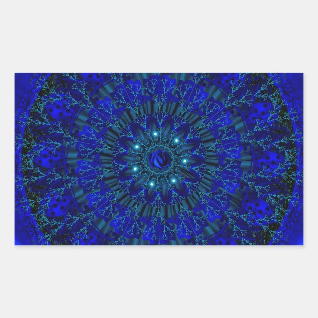 Sticker Rectangulaire Mystic Blue Rose.jpg (Devant)