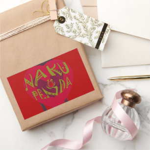 Sticker Rectangulaire Nakupenda Sana Art Print Swahili Design