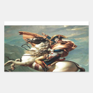 Sticker Rectangulaire Napoléon Boneparte d'empereur de la France