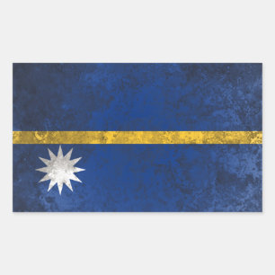 Sticker Rectangulaire Nauru