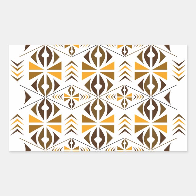 Sticker Rectangulaire Navajo (Devant)