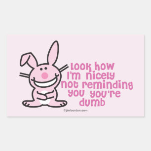 Sticker Rectangulaire Ne pas vous rappeler