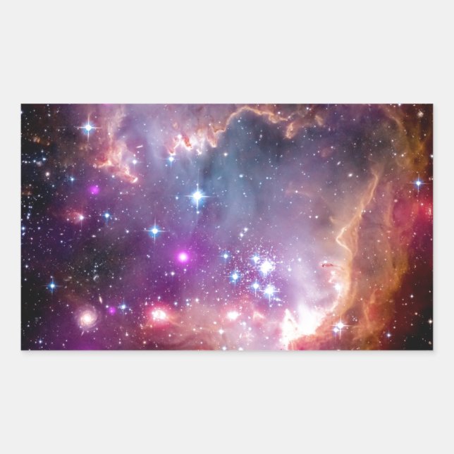 Sticker Rectangulaire NGC 602 Star Formation - NASA Hubble Space Photo (Devant)