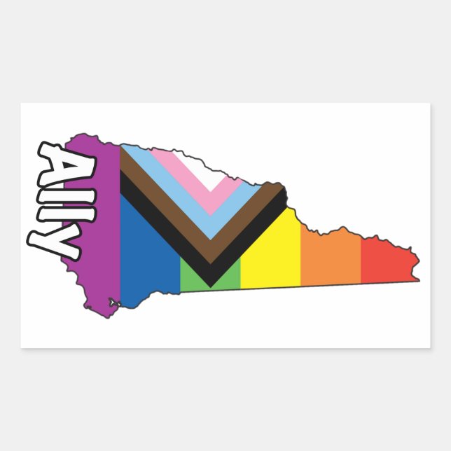 Sticker Rectangulaire NH Ally (Devant)