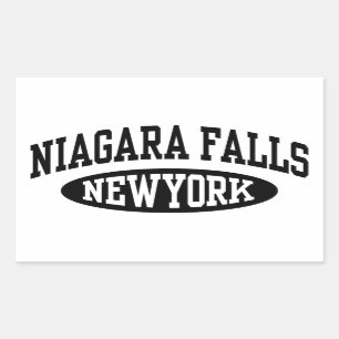 Sticker Rectangulaire Niagara Falls New York