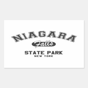 Sticker Rectangulaire Niagara Falls State Park, New York