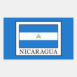 Sticker Rectangulaire Nicaragua